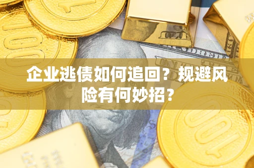 北京企业逃债如何追回？规避风险有何妙招？