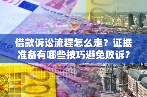 北京借款诉讼流程怎么走？证据准备有哪些技巧避免败诉？