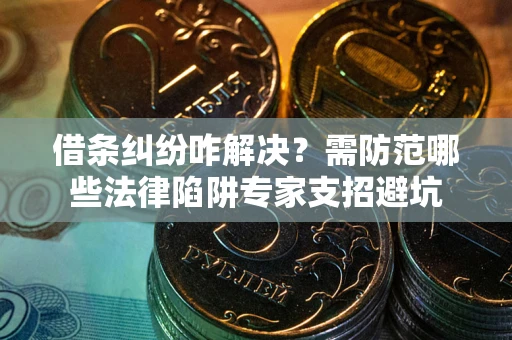 北京借条纠纷咋解决？需防范哪些法律陷阱专家支招避坑