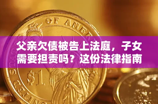北京父亲欠债被告上法庭，子女需要担责吗？这份法律指南必须看完
