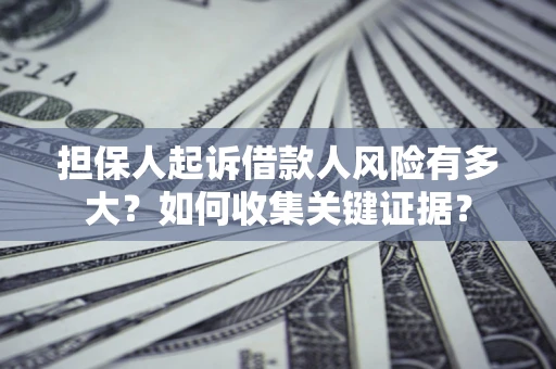 北京担保人起诉借款人风险有多大？如何收集关键证据？