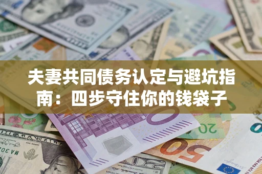 北京夫妻共同债务认定与避坑指南：四步守住你的钱袋子