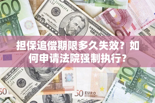 北京担保追偿期限多久失效？如何申请法院强制执行？