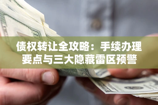 北京债权转让全攻略：手续办理要点与三大隐藏雷区预警