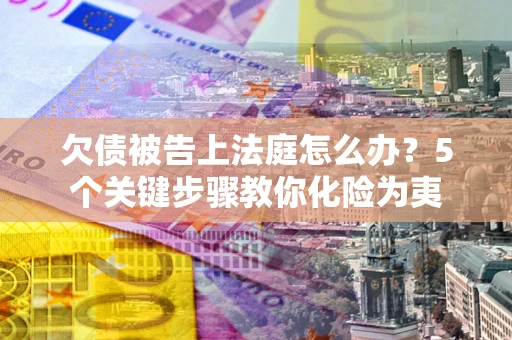 北京欠债被告上法庭怎么办？5个关键步骤教你化险为夷