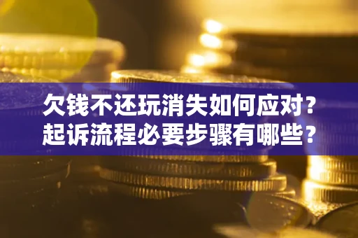 北京欠钱不还玩消失如何应对？起诉流程必要步骤有哪些？