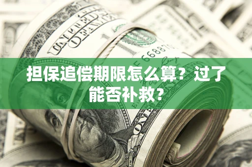 北京担保追偿期限怎么算？过了能否补救？